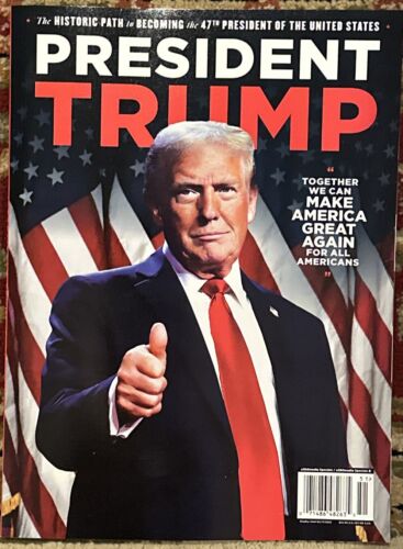 President  Donald Trump Magazine The 47 th President of the United States