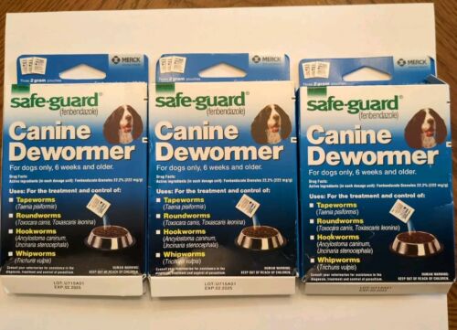 Canine Dewormer For Dogs Only, 6 Weeks and Older, 9 Pouches Total(3 Packages...