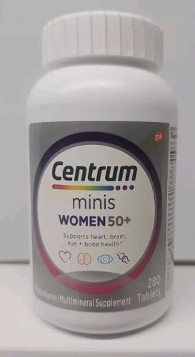 Centrum Minis Silver Women's Multivitamin for Women 50 + Exp 10/25