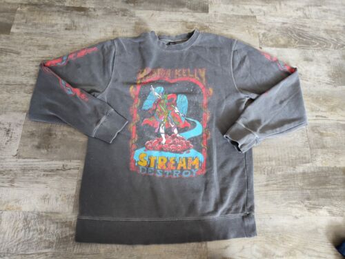 Ruston Kelly Stream & Destroy Concert SweatshirtGray Size XL Distressed