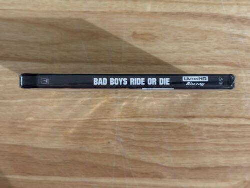 BAD BOYS RIDE OR DIE ~ 4K Ultra HD + Blu-ray + Digital w/Slip ~ BRAND NEW SEALED