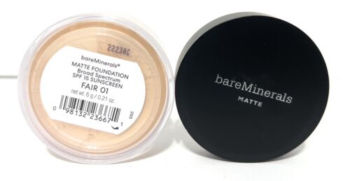 BareMinerals Matte Foundation all-day coverage with SPF 15 - 01 Fair