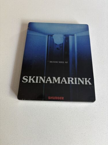 Skinamarink Blu-Ray SteelBook Edition Shudder Horror Film - Brand New Sealed