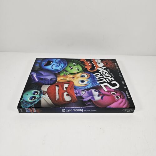 NEW AND SEALED “Inside Out 2” with Slipcover [Blu-ray + DVD + Digital]