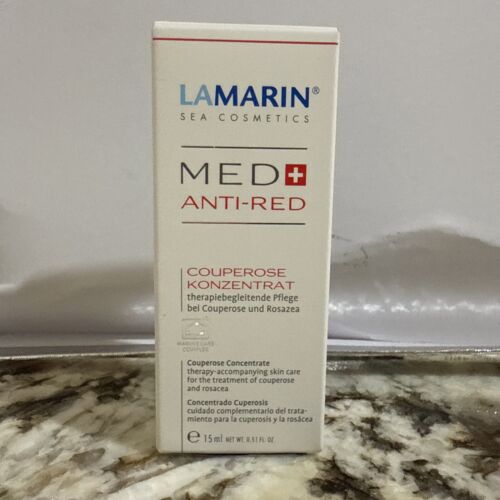 LAMARIN Sea Cosmetics  Med Anti-Red 15ml Couperose Concentrate Skin Care Rosazea