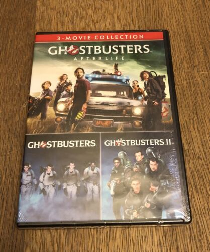 Ghostbusters 3 Movie DVD Collection 1, 2 And 3 Afterlife