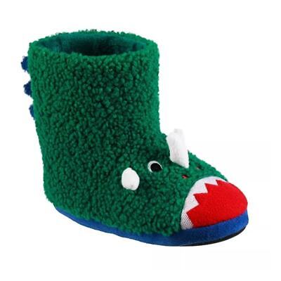 Totes Toasties Dinosaur Kids Soft Lightweight Slippers Medium (13-1)