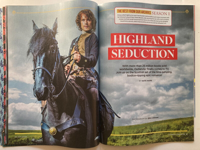 OUTLANDER 2024 TV GUIDE Special CAITRIONA BALFE & SAM HEUGHAN / NEW