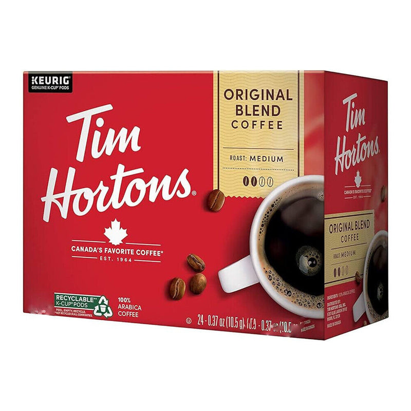 Tim Hortons Original Blend Medium roast Coffee Keurig Pods x110 02/28/2025