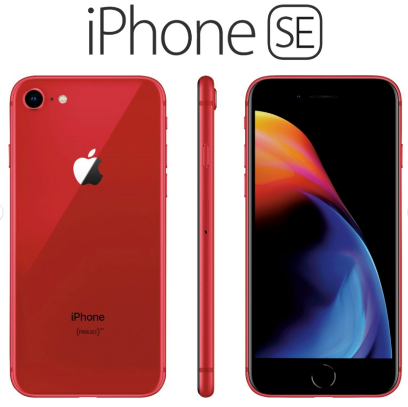 New Apple iPhone SE 3rd Gen (PRODUCT)RED 64GB Cricket wireless