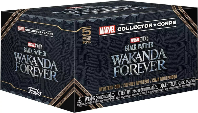 Funko Pop Marvel Collector Corps Wakanda Forever Black Panther Exclusive XS size