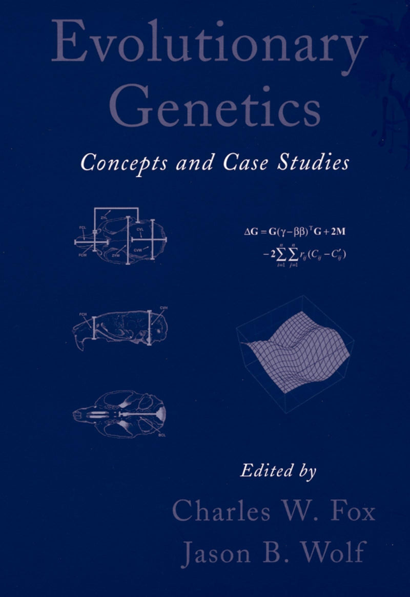 Evolutionary Genetics: Concepts and Case Studies - Good