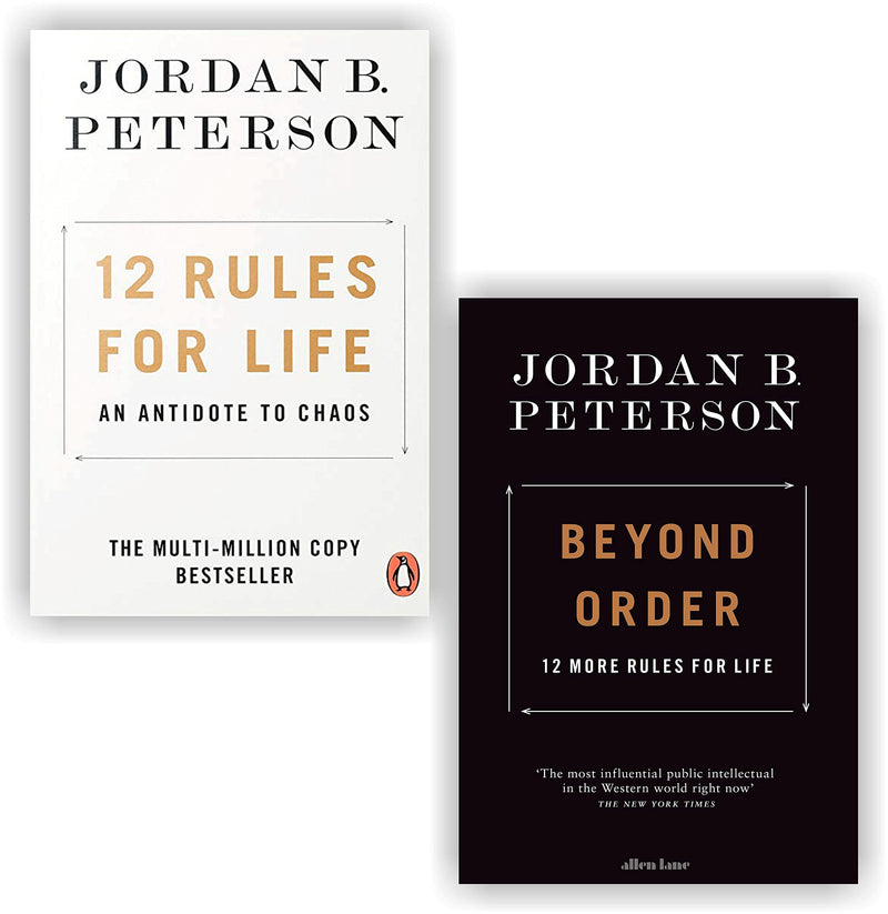 Jordan B. Peterson Combo Books: 12 Rules for Life, Beyond order (Paperback)