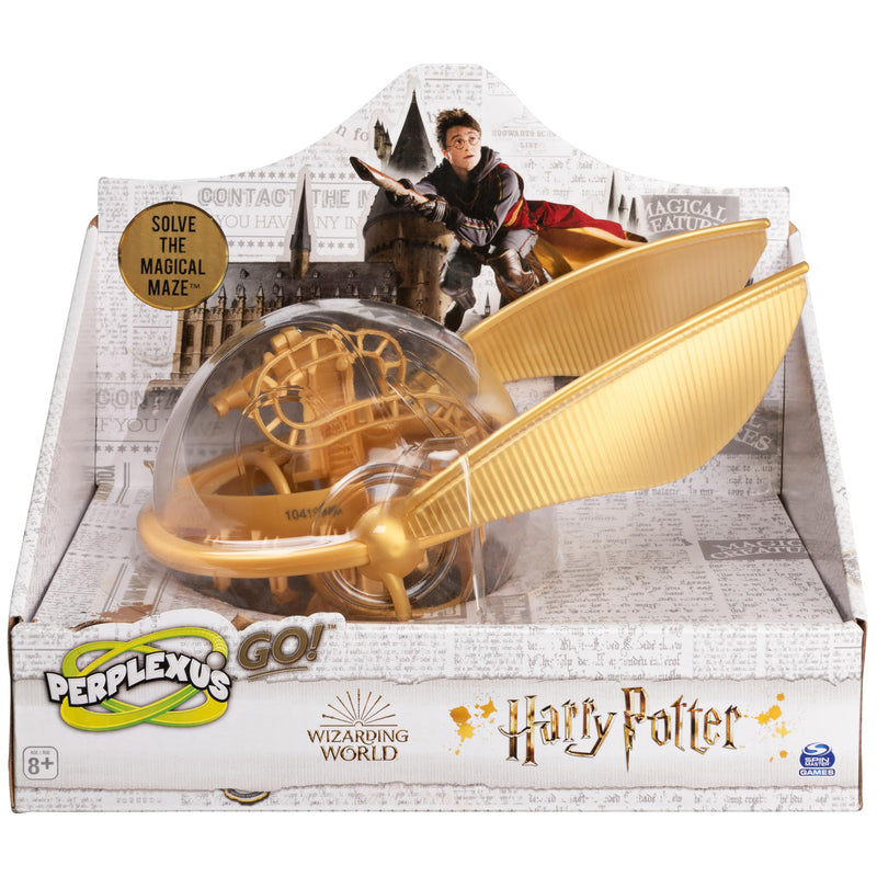 Perplexus, Harry Potter Go 3D Gravity Maze Game Brain Teaser Fidget Sensory Toy Puzzle Ball, Harry Potter Gifts, Christmas Gifts for Kids, for Ages 8+