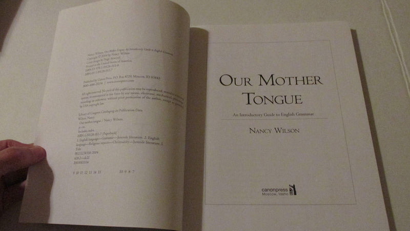 Our Mother Tongue: An Introductory Guide to English Grammar