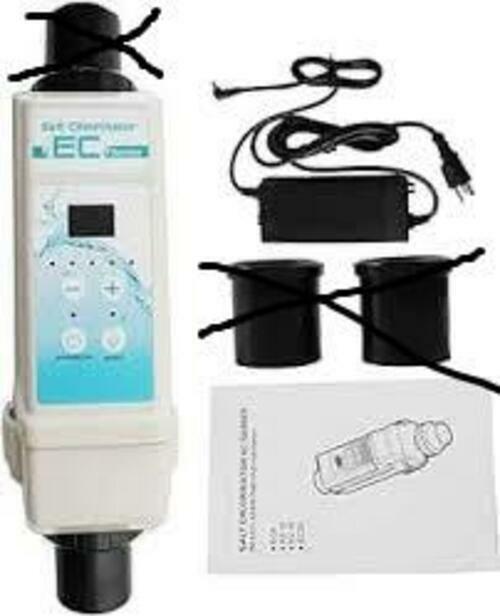 EODSAD Saltwater Chlorine Generator System, EC12 Saltwater Pool System for inground Pools, Salt Water Pool Chlorination System Replacement for Hayward Saltwater System, 15,000 gallons - Acceptable