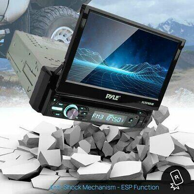 Pyle 7in. Touch Screen CD/DVD/MP3 Car Player w/USB AUX Receiver PLTS78DUB