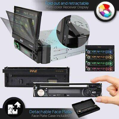 Pyle 7in. Touch Screen CD/DVD/MP3 Car Player w/USB AUX Receiver PLTS78DUB