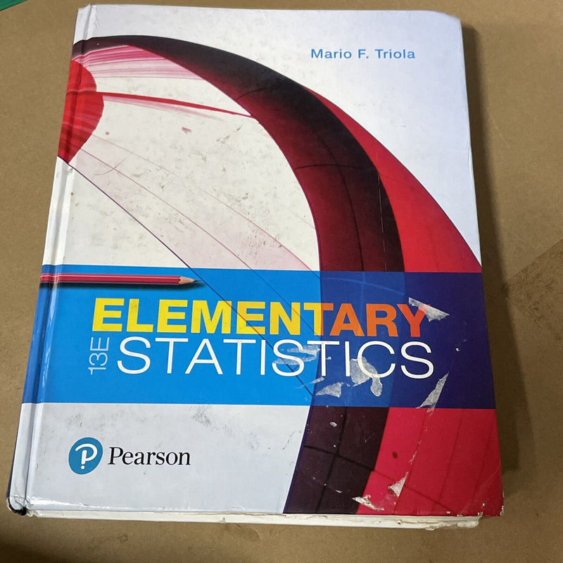 Elementary Statistics by Mario Triola (2017, Hardcover) Instructor Edition