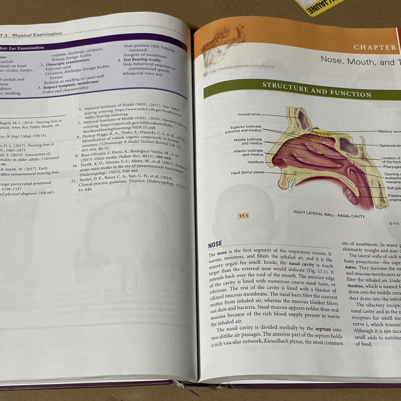 Physical Examination and Health Assessment by Carolyn Jarvis (2019, Hardcover)